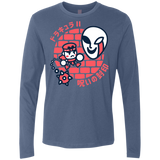 T-Shirts Indigo / S Simons Little Quest Men's Premium Long Sleeve