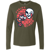 T-Shirts Military Green / S Simons Little Quest Men's Premium Long Sleeve