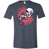 T-Shirts Heather Navy / S Simons Little Quest Men's Semi-Fitted Softstyle