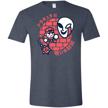 T-Shirts Heather Navy / S Simons Little Quest Men's Semi-Fitted Softstyle