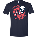 T-Shirts Navy / X-Small Simons Little Quest Men's Semi-Fitted Softstyle