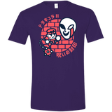 T-Shirts Purple / S Simons Little Quest Men's Semi-Fitted Softstyle