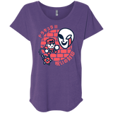 T-Shirts Purple Rush / X-Small Simons Little Quest Triblend Dolman Sleeve