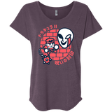 T-Shirts Vintage Purple / X-Small Simons Little Quest Triblend Dolman Sleeve