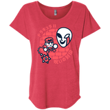 T-Shirts Vintage Red / X-Small Simons Little Quest Triblend Dolman Sleeve