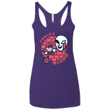 T-Shirts Purple Rush / X-Small Simons Little Quest Women's Triblend Racerback Tank