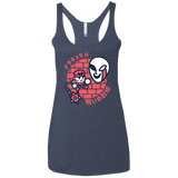 T-Shirts Vintage Navy / X-Small Simons Little Quest Women's Triblend Racerback Tank