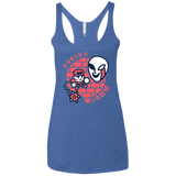 T-Shirts Vintage Royal / X-Small Simons Little Quest Women's Triblend Racerback Tank