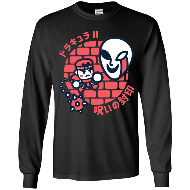 T-Shirts Black / YS Simons Little Quest Youth Long Sleeve T-Shirt
