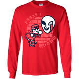 T-Shirts Red / YS Simons Little Quest Youth Long Sleeve T-Shirt