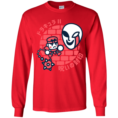 T-Shirts Red / YS Simons Little Quest Youth Long Sleeve T-Shirt