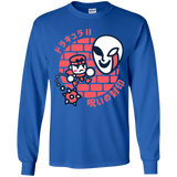 T-Shirts Royal / YS Simons Little Quest Youth Long Sleeve T-Shirt
