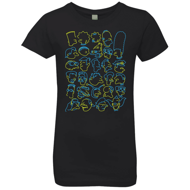 T-Shirts Black / YXS SIMPSONS Girls Premium T-Shirt