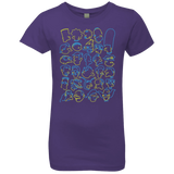 T-Shirts Purple Rush / YXS SIMPSONS Girls Premium T-Shirt