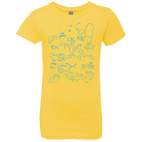 T-Shirts Vibrant Yellow / YXS SIMPSONS Girls Premium T-Shirt