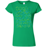 T-Shirts Irish Green / S SIMPSONS Junior Slimmer-Fit T-Shirt