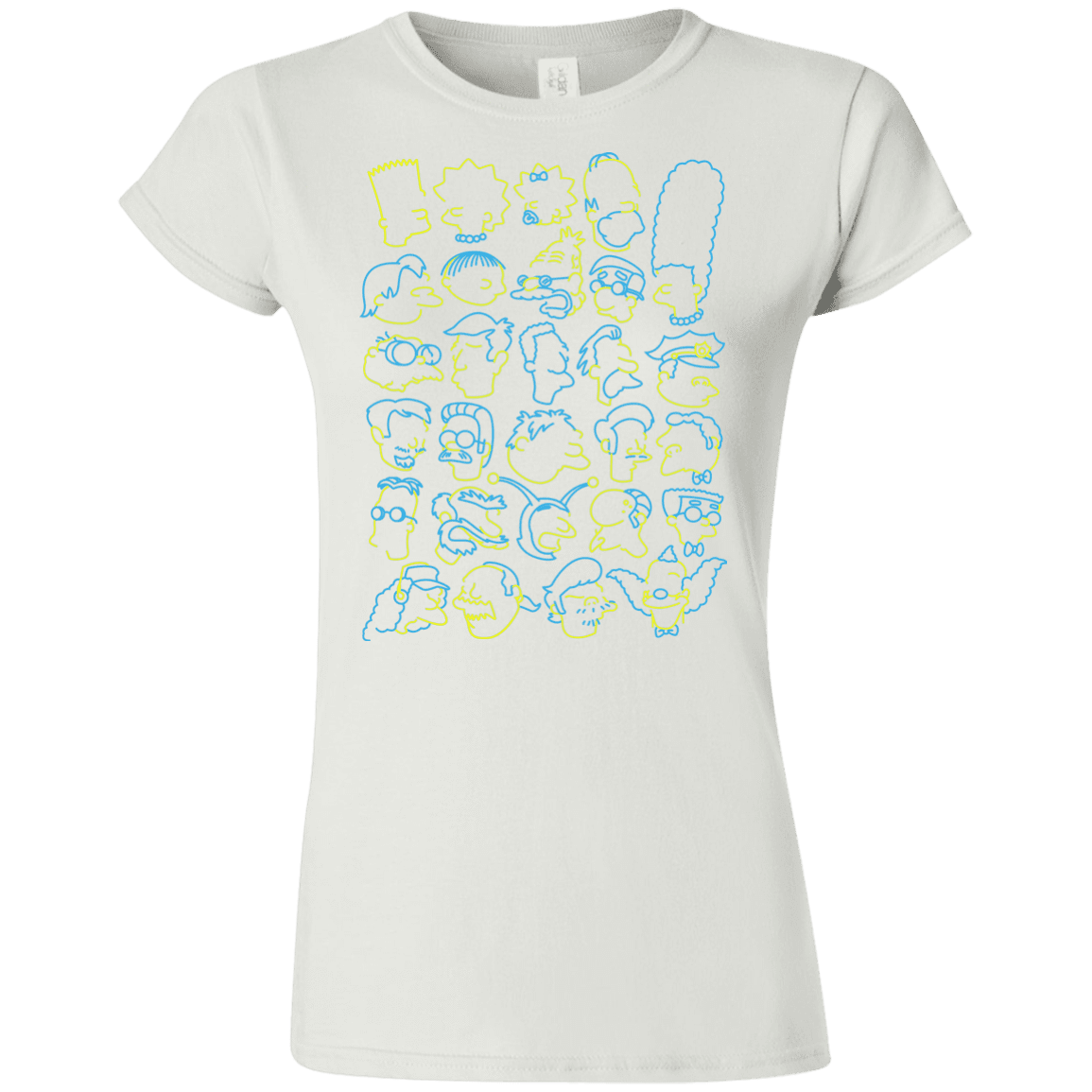 T-Shirts White / S SIMPSONS Junior Slimmer-Fit T-Shirt