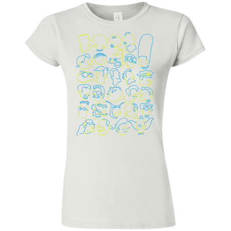 T-Shirts White / S SIMPSONS Junior Slimmer-Fit T-Shirt