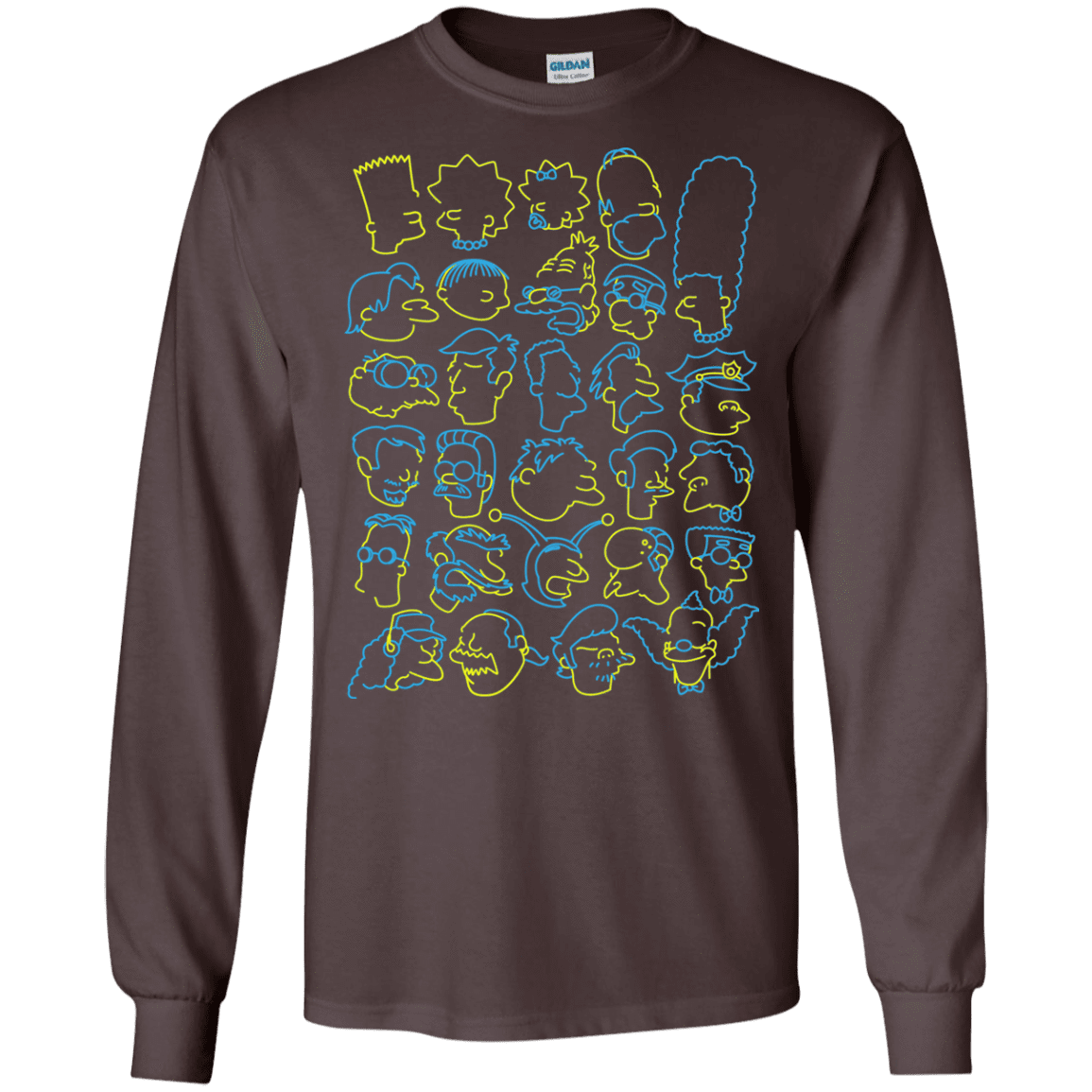 SIMPSONS Men's Long Sleeve T-Shirt