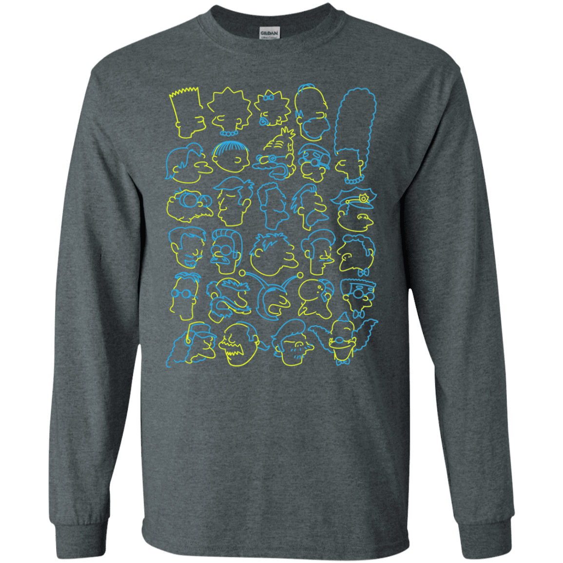 SIMPSONS Men's Long Sleeve T-Shirt