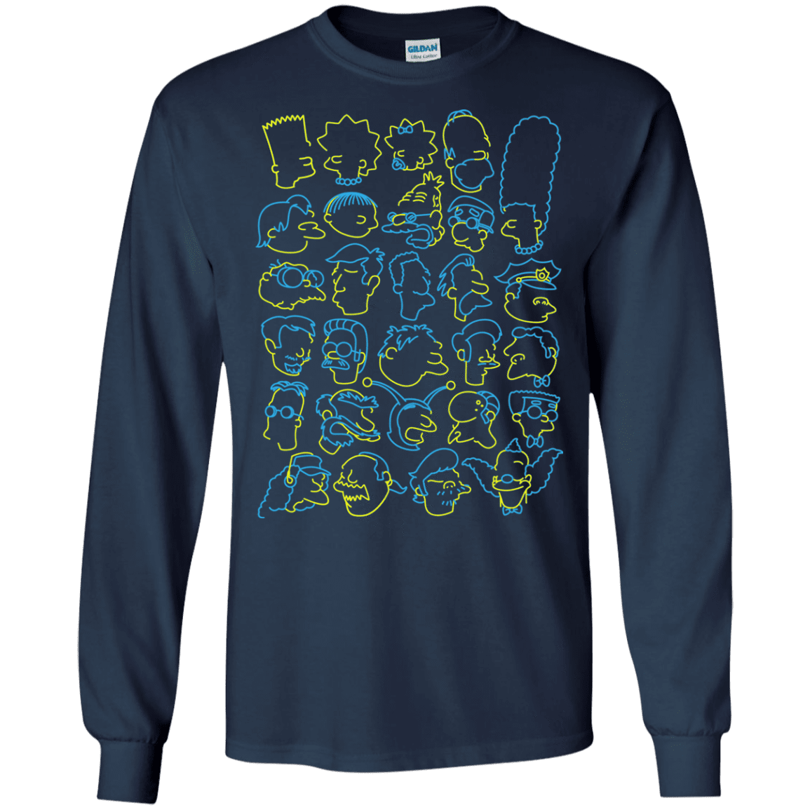 SIMPSONS Men's Long Sleeve T-Shirt