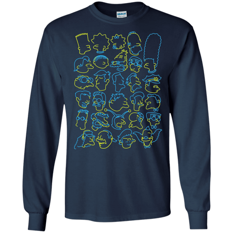 SIMPSONS Men's Long Sleeve T-Shirt