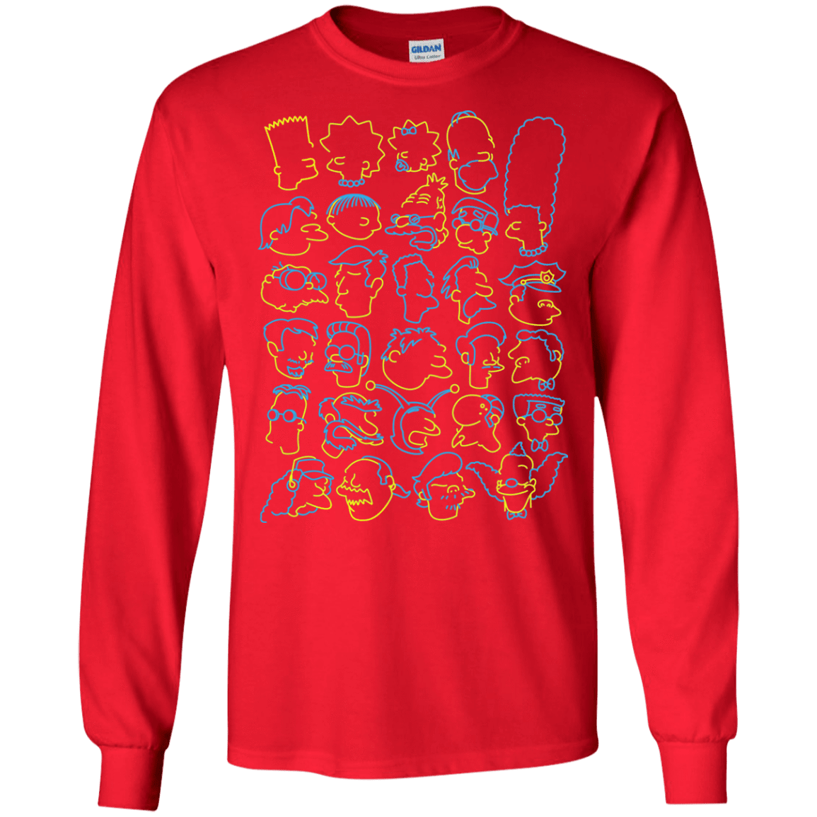 SIMPSONS Men's Long Sleeve T-Shirt