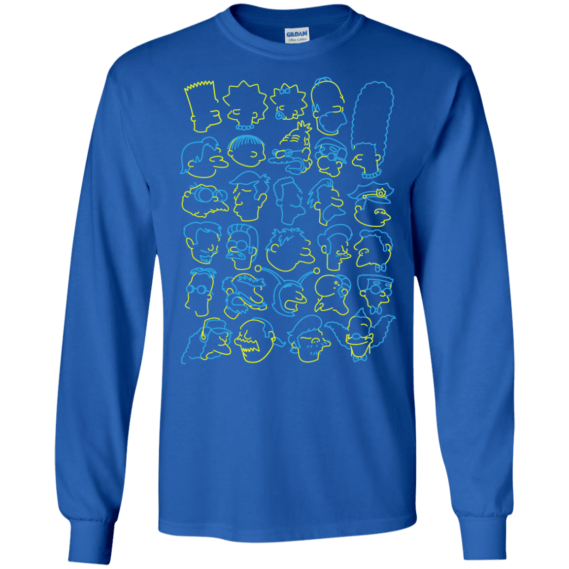 SIMPSONS Men's Long Sleeve T-Shirt