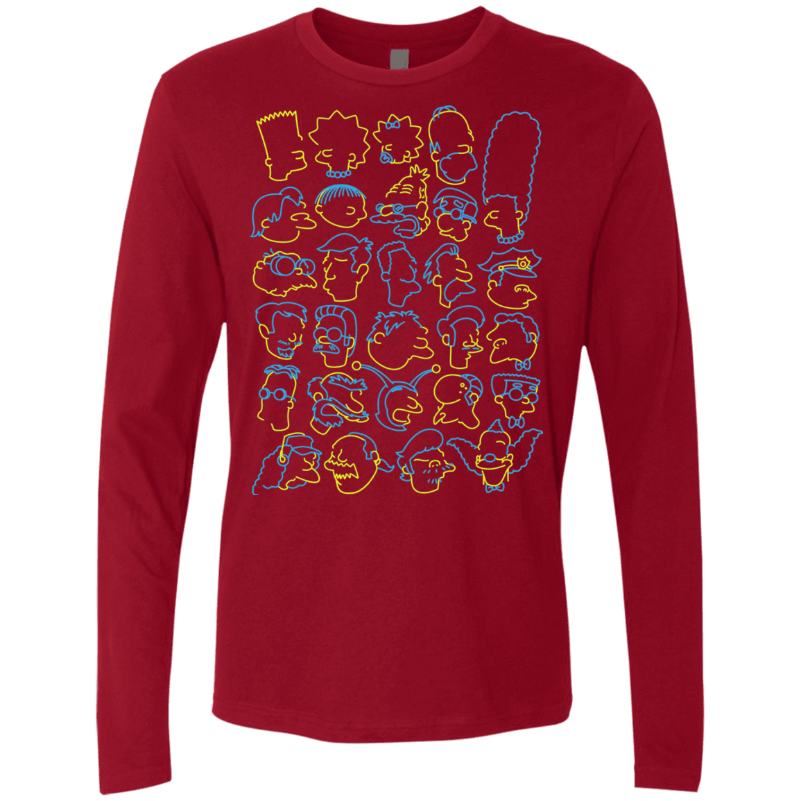 SIMPSONS Men's Premium Long Sleeve