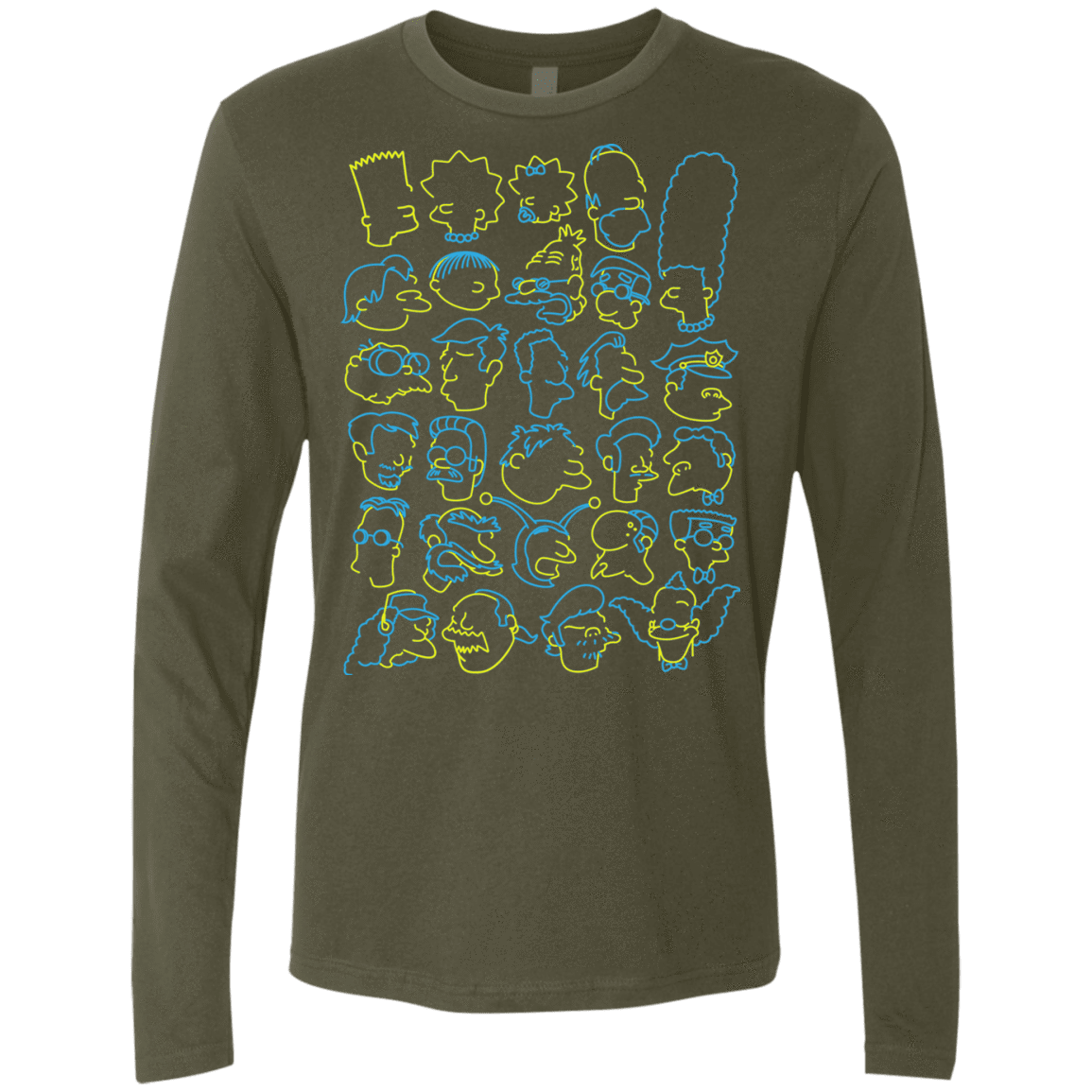 SIMPSONS Men's Premium Long Sleeve