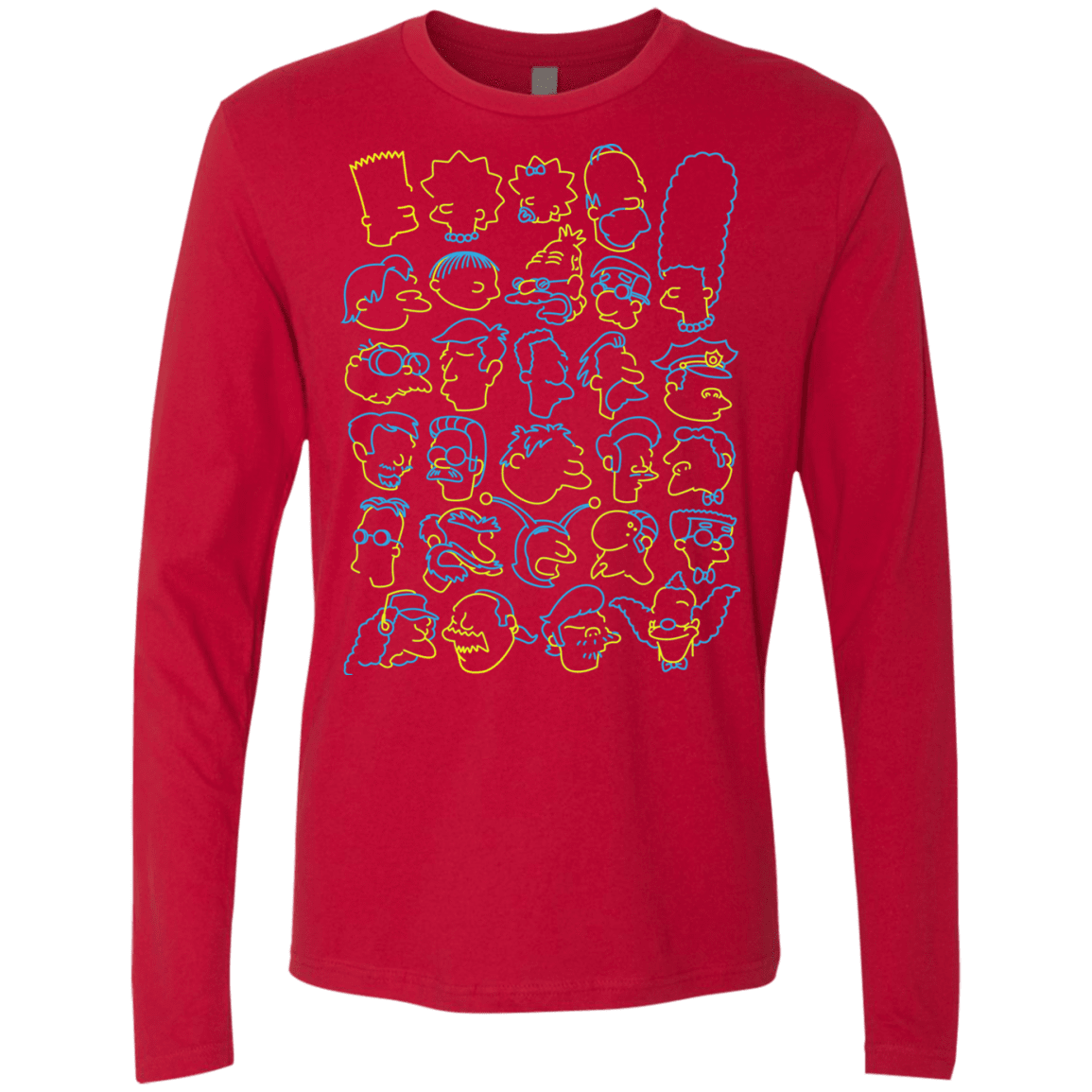 SIMPSONS Men's Premium Long Sleeve