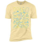 T-Shirts Banana Cream / X-Small SIMPSONS Men's Premium T-Shirt