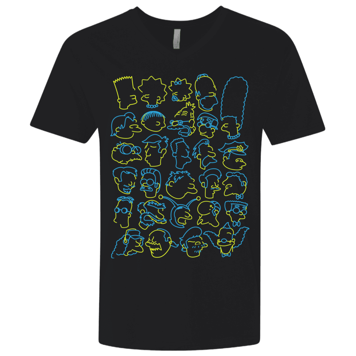 SIMPSONS Men's Premium V-Neck