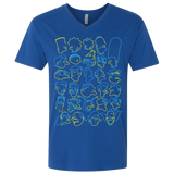 SIMPSONS Men's Premium V-Neck