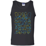 T-Shirts Black / S SIMPSONS Men's Tank Top