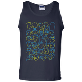T-Shirts Navy / S SIMPSONS Men's Tank Top