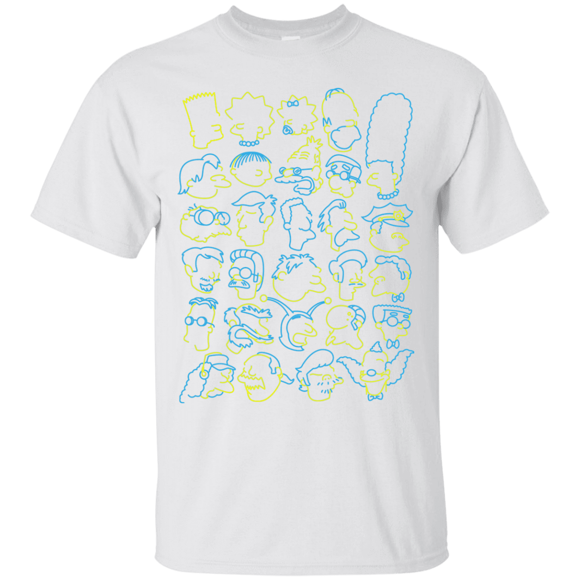 T-Shirts White / S SIMPSONS T-Shirt