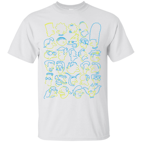 T-Shirts White / S SIMPSONS T-Shirt