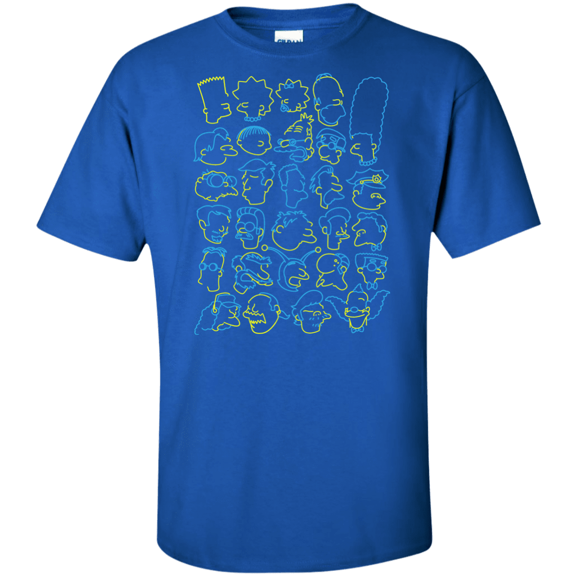 T-Shirts Royal / XLT SIMPSONS Tall T-Shirt