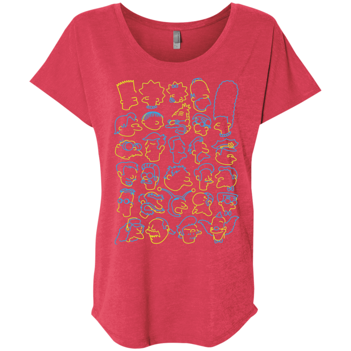 SIMPSONS Triblend Dolman Sleeve