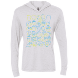 SIMPSONS Triblend Long Sleeve Hoodie Tee