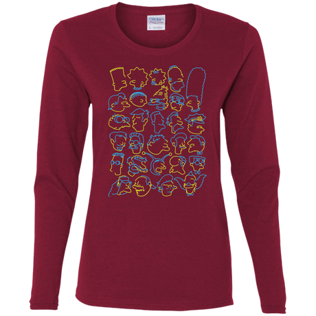 SIMPSONS Women's Long Sleeve T-Shirt