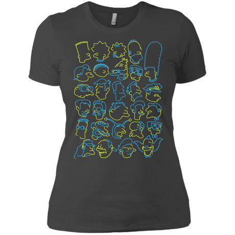 T-Shirts Heavy Metal / X-Small SIMPSONS Women's Premium T-Shirt