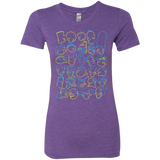 T-Shirts Purple Rush / S SIMPSONS Women's Triblend T-Shirt