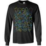 T-Shirts Black / YS SIMPSONS Youth Long Sleeve T-Shirt