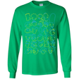 T-Shirts Irish Green / YS SIMPSONS Youth Long Sleeve T-Shirt