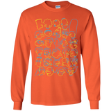 T-Shirts Orange / YS SIMPSONS Youth Long Sleeve T-Shirt