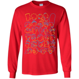 T-Shirts Red / YS SIMPSONS Youth Long Sleeve T-Shirt