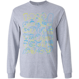 T-Shirts Sport Grey / YS SIMPSONS Youth Long Sleeve T-Shirt