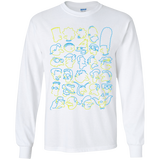 T-Shirts White / YS SIMPSONS Youth Long Sleeve T-Shirt